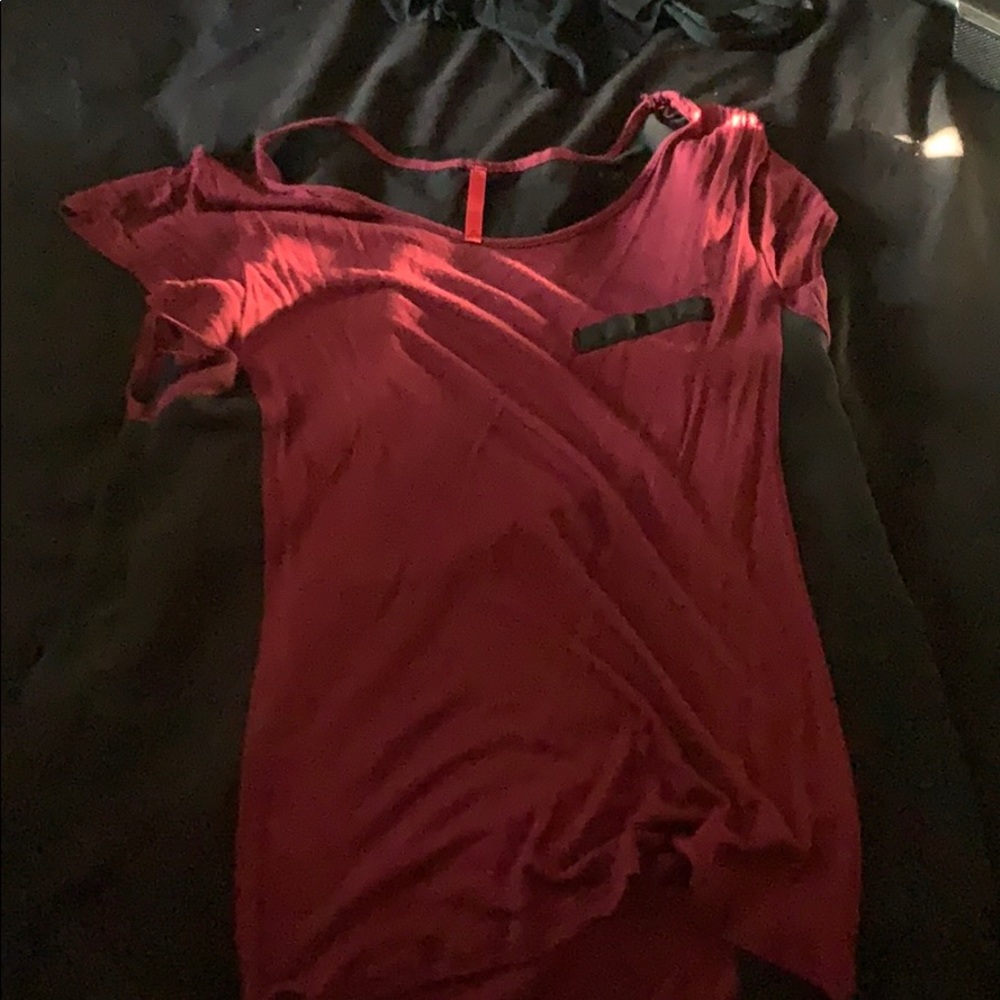 cute red shirt